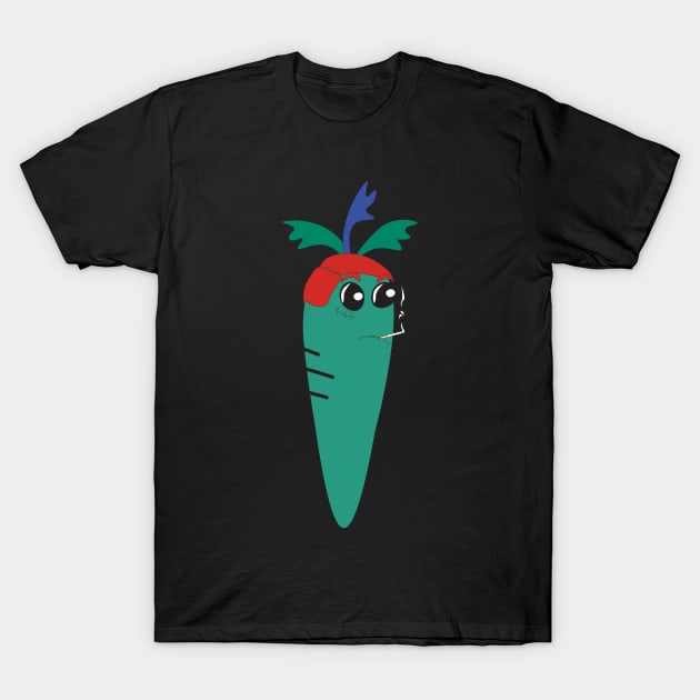 Carrot T-Shirt by SirVegetables